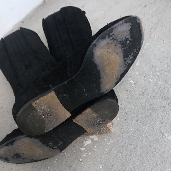 Balenciaga Suede riding boots - Picture 10 of 11